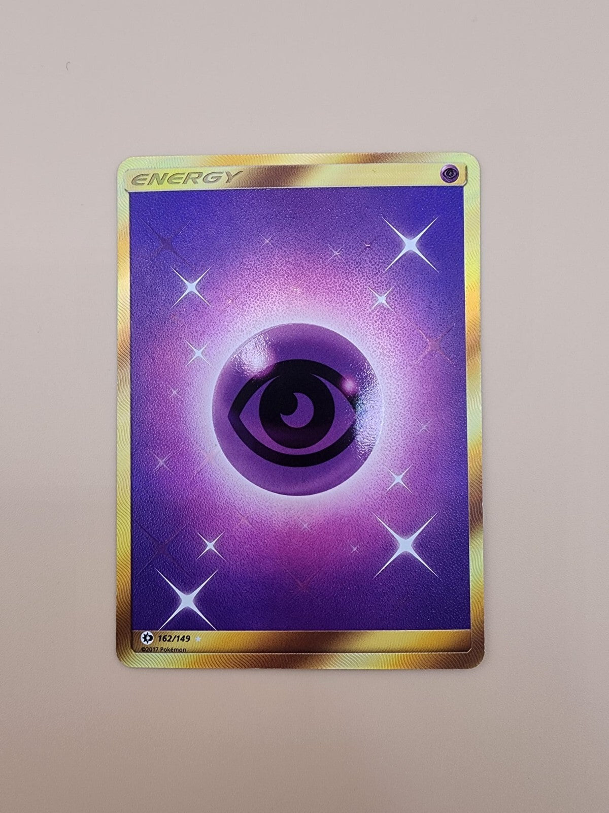 Psychic Energy (Secret) 162/149 Sm Base Set Holo Near Mint (NM)