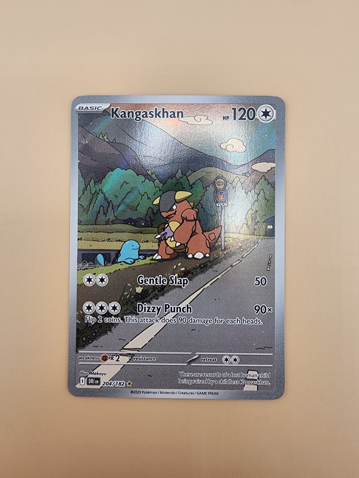 Kangaskhan 204/182 Sv10: Destined Rivals Holo Near Mint (NM)