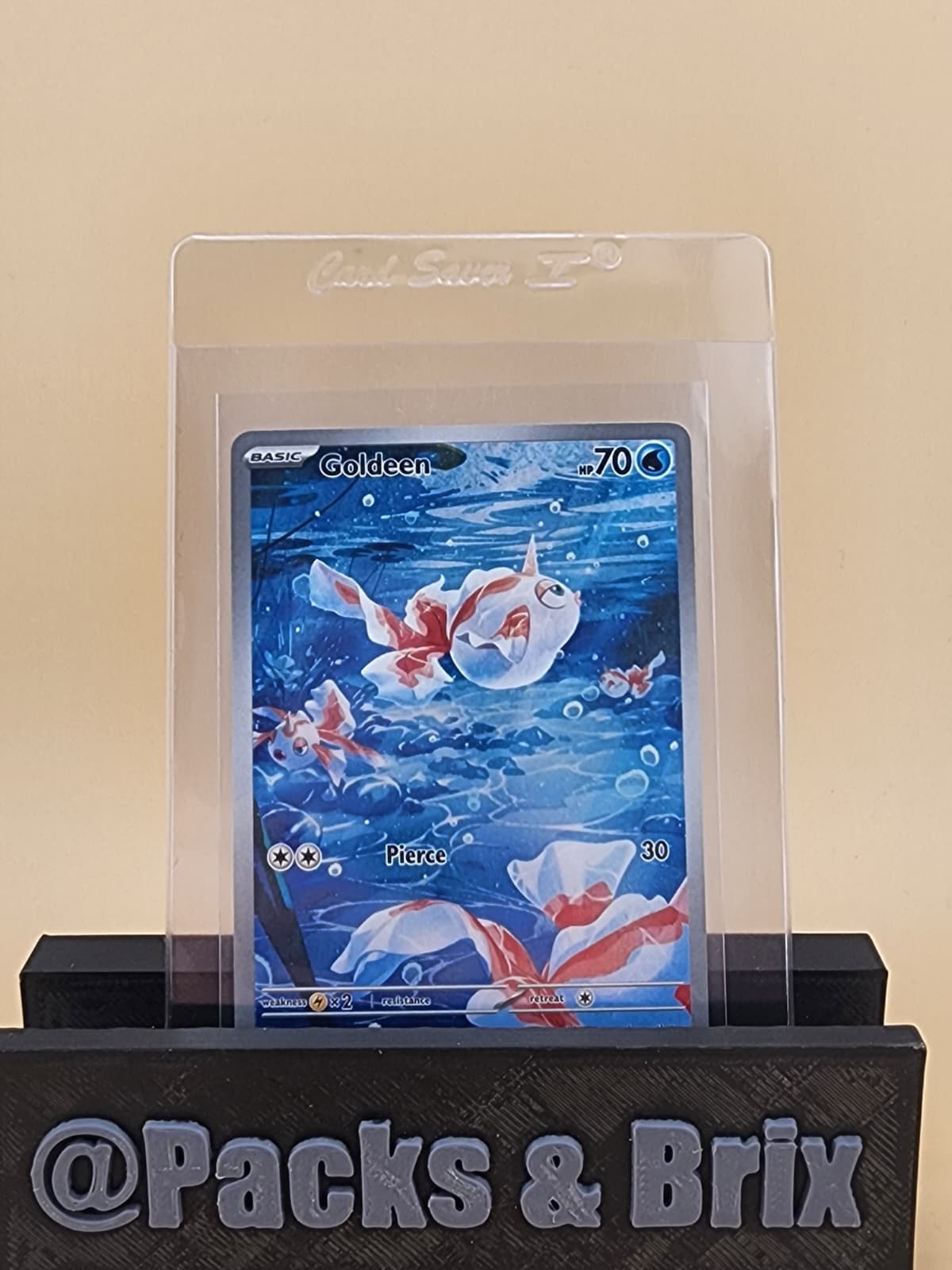 Goldeen 087/084 Me05: Pitch Black Holo Near Mint NM