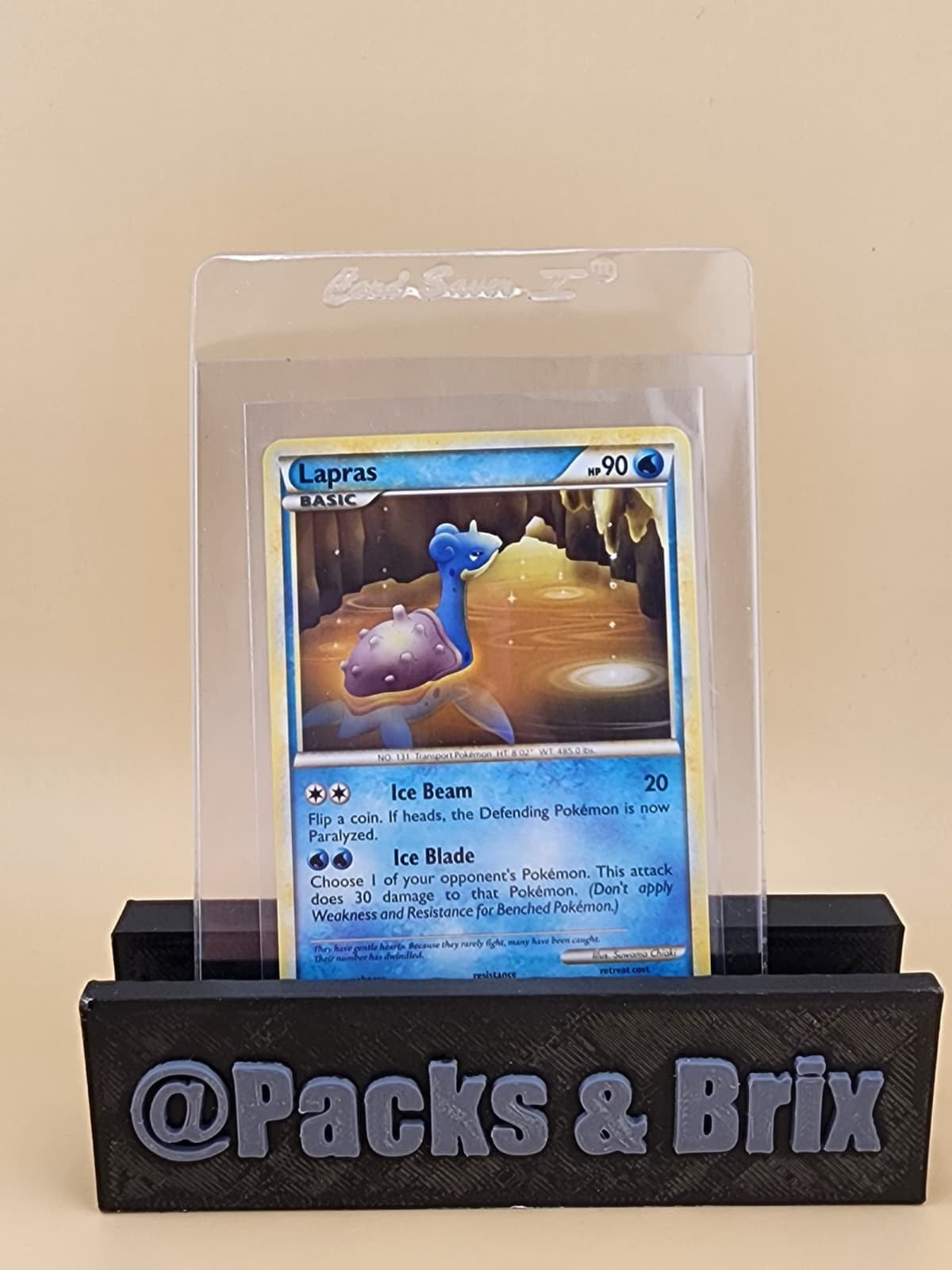 Lapras 24/123 Heartgold & Soulsilver Regular Lightly PLayed (LP)