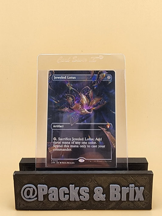 Jeweled Lotus (Borderless) Commander Masters Regular Near Mint NM