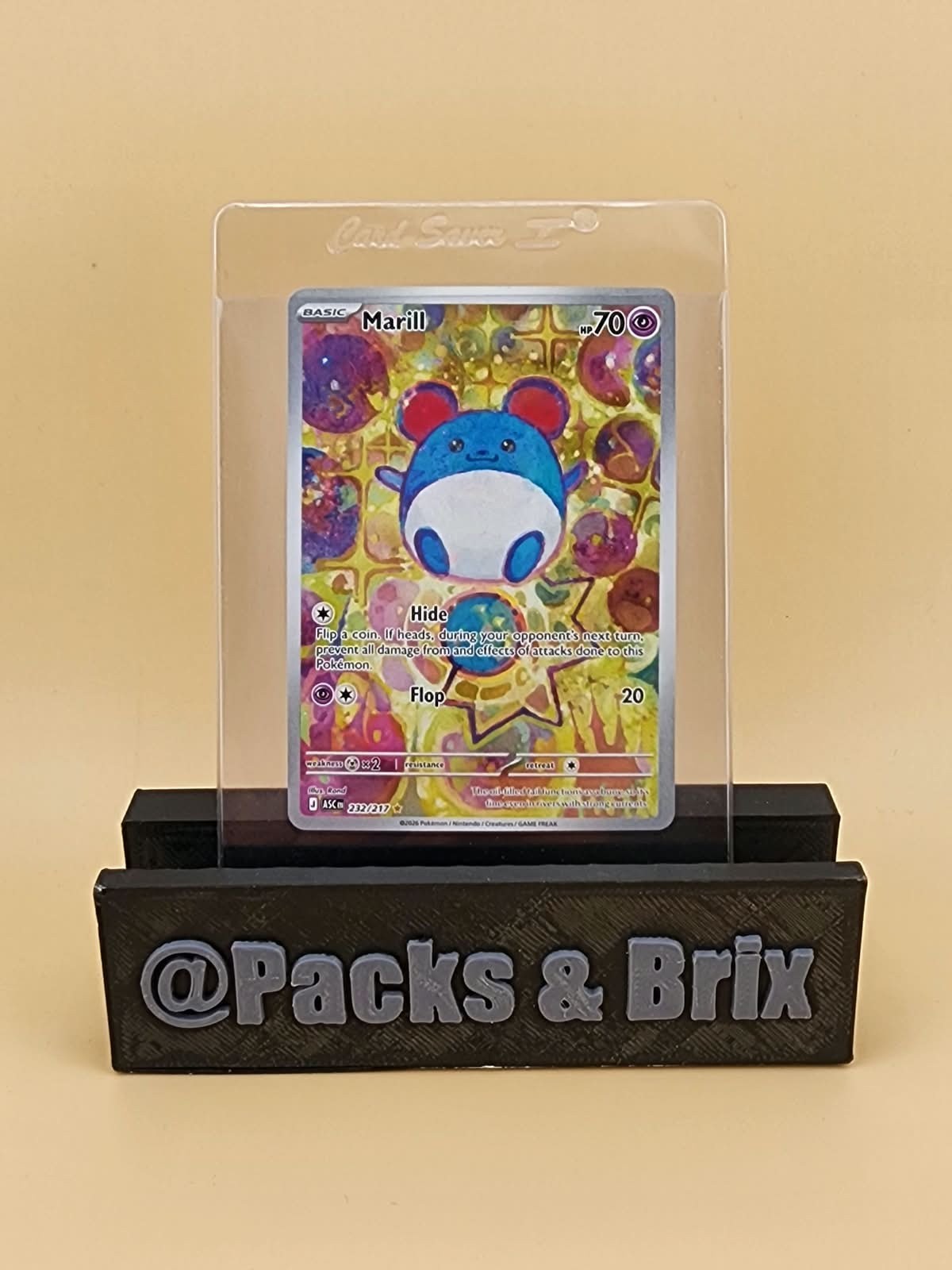 Marill 232/217 Me: Ascended Heroes Holo Near Mint NM