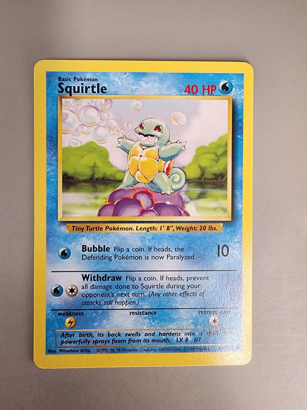 Squirtle 063/102 Base Set Regular LP