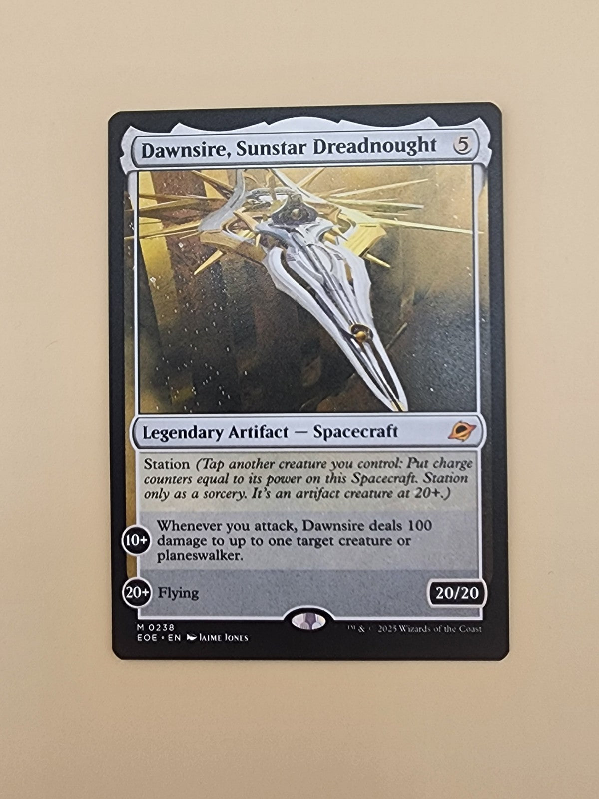 Dawnsire, Sunstar Dreadnought Edge of Eternities Regular