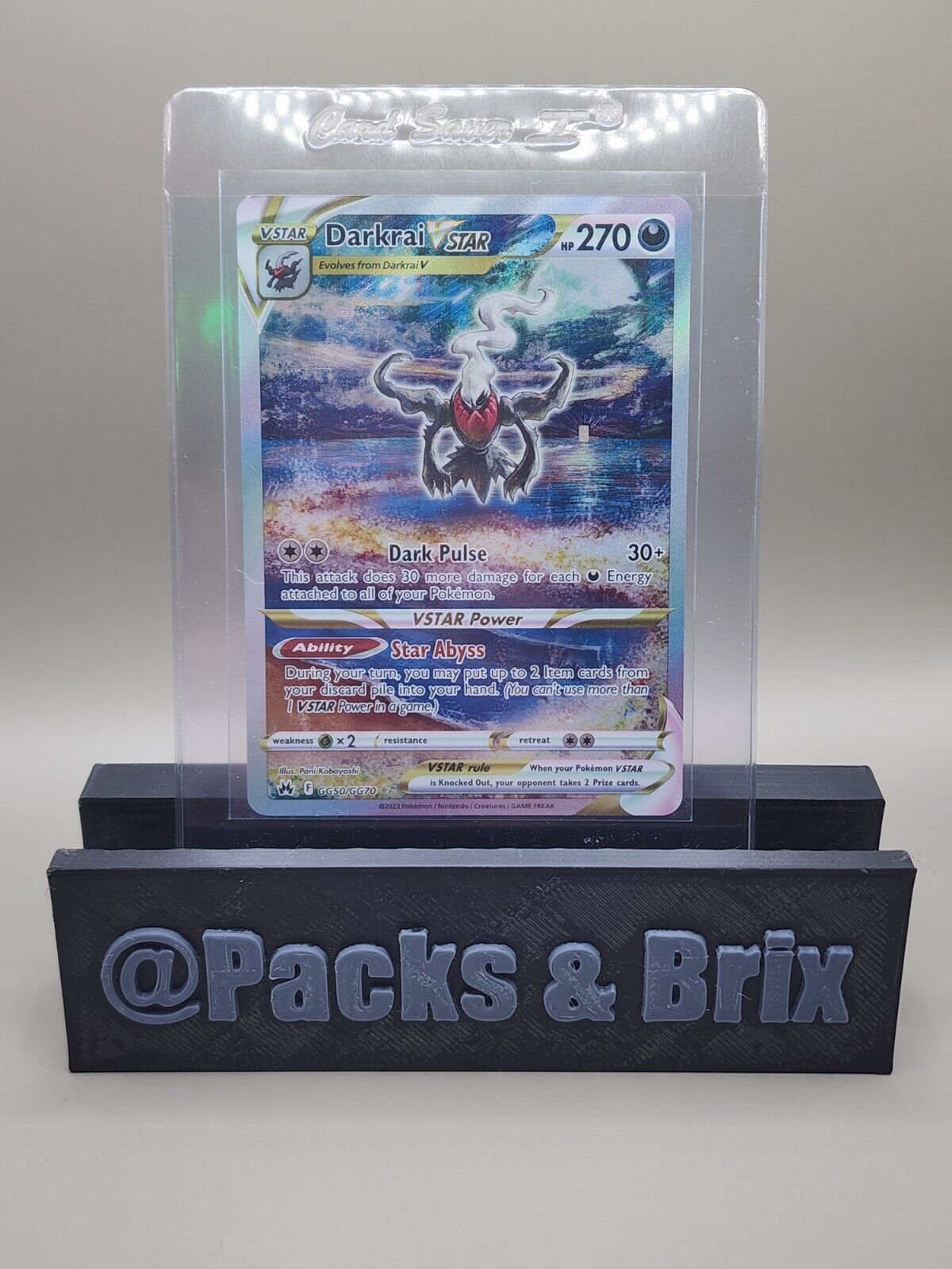 Darkrai VSTAR GG50/GG70 Crown Zenith: Galarian Gallery Holo