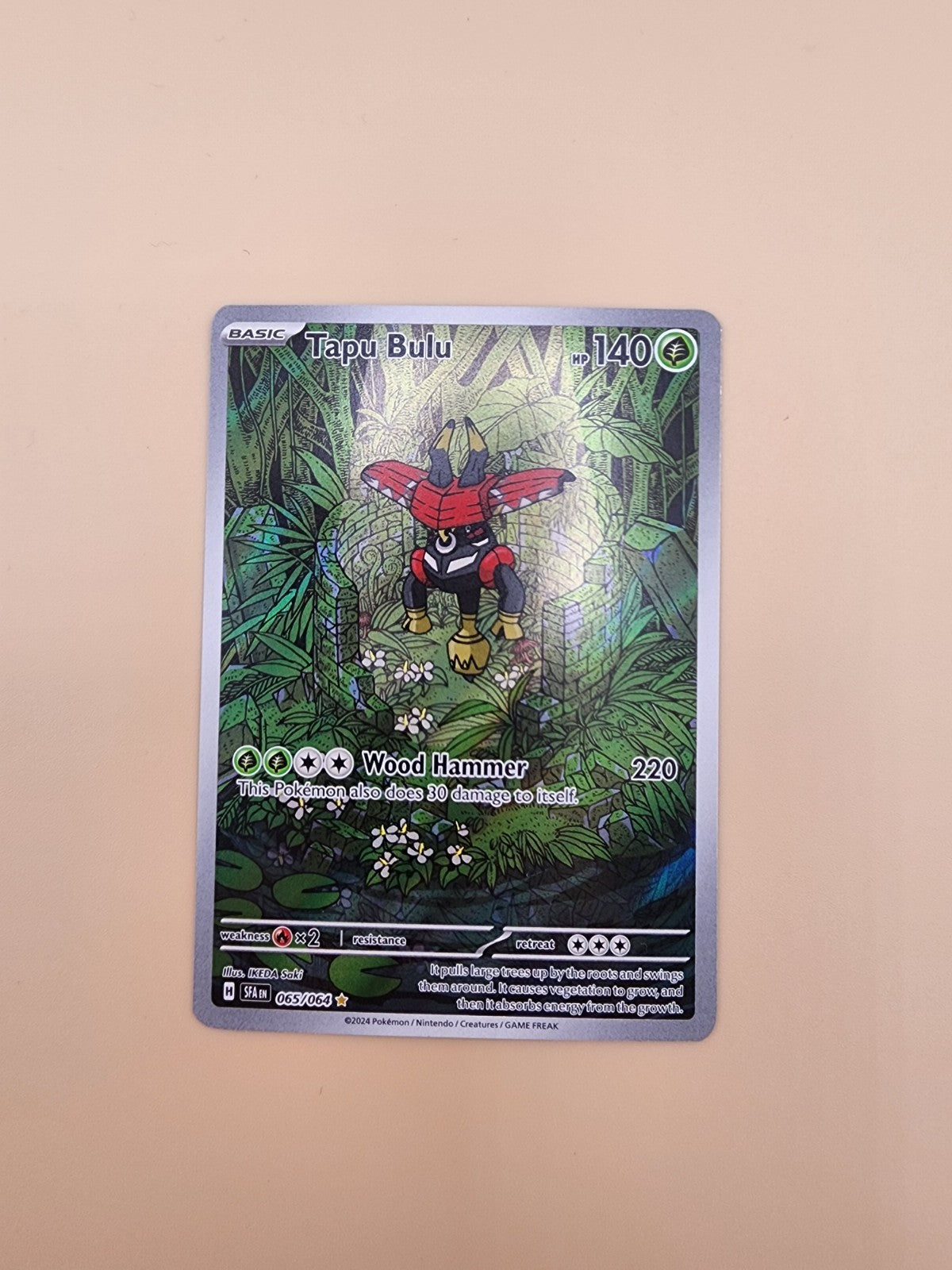 Tapu Bulu 065/064 Sv: Shrouded Fable Holo NM