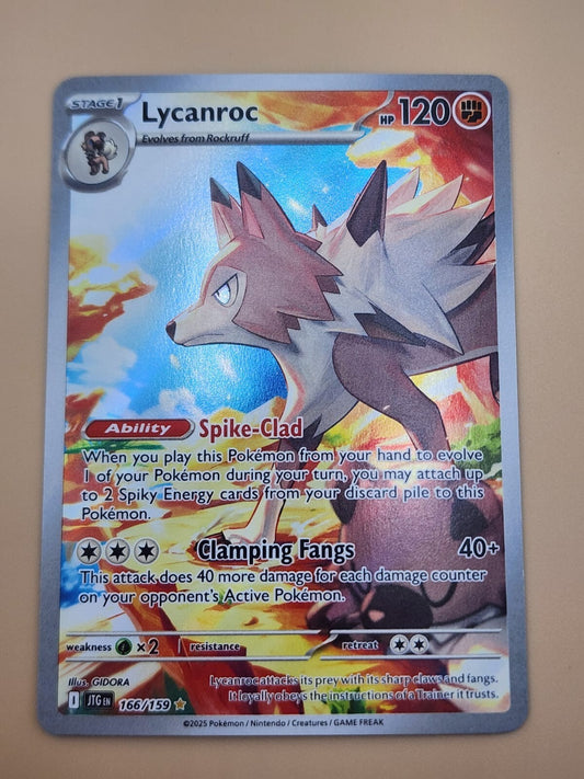 Lycanroc 166/159 Sv09: Journey Together Holo NM