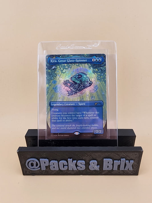 Kira, Great Glass-Spinner (Borderless) Secret Lair Drop Foil NM