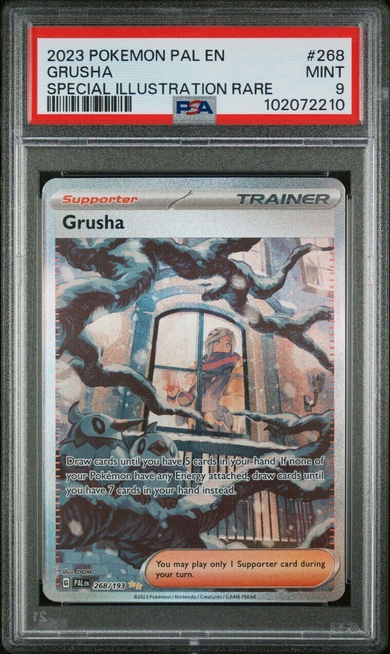 Grusha 268/193 Special Illustration Rare PSA 9 Paldea Evolved Pokemon Card Mint