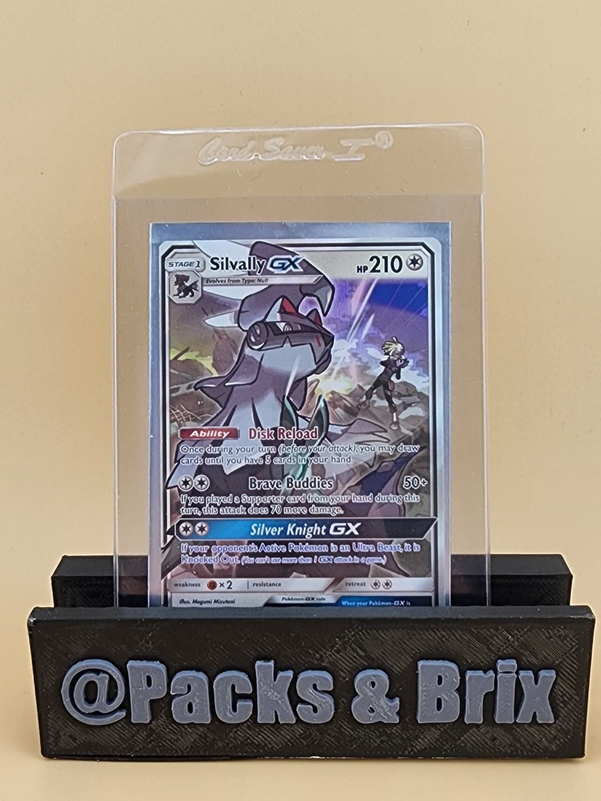Silvally GX 184/236 Sm-Cosmic Eclipse Holo Near Mint (NM)