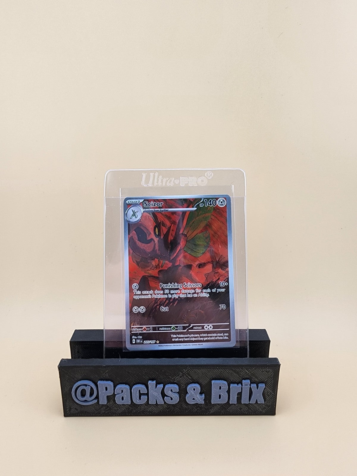 Scizor 205/197 Sv03: Obsidian Flames Holo