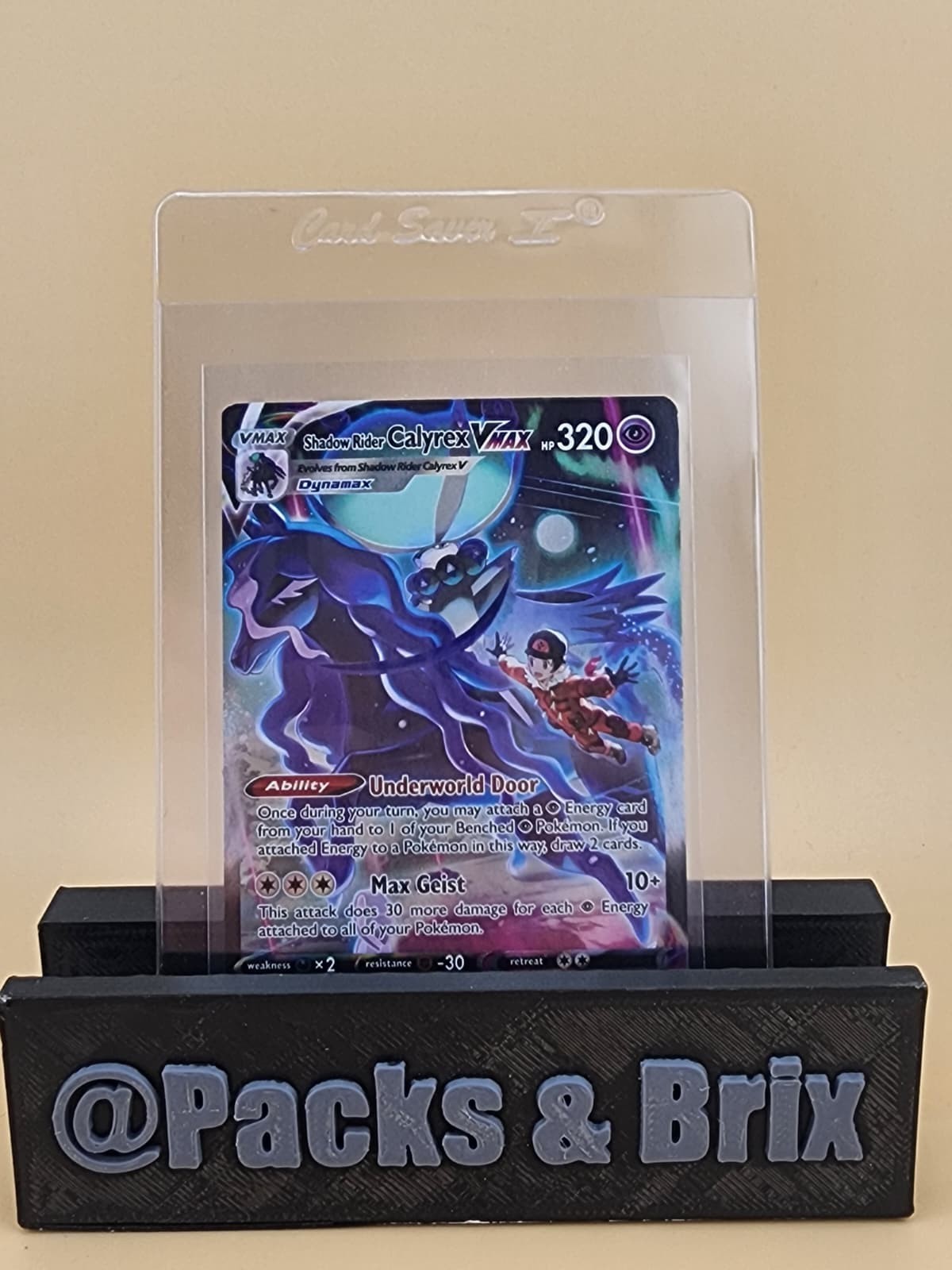 Shadow Rider Calyrex VMAX TG18/TG30 Swsh10: Near Mint NM