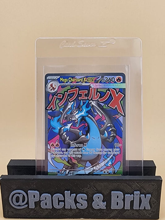 Mega Charizard X ex 023 Me: Mega Evolution Promo Holo Near Mint NM