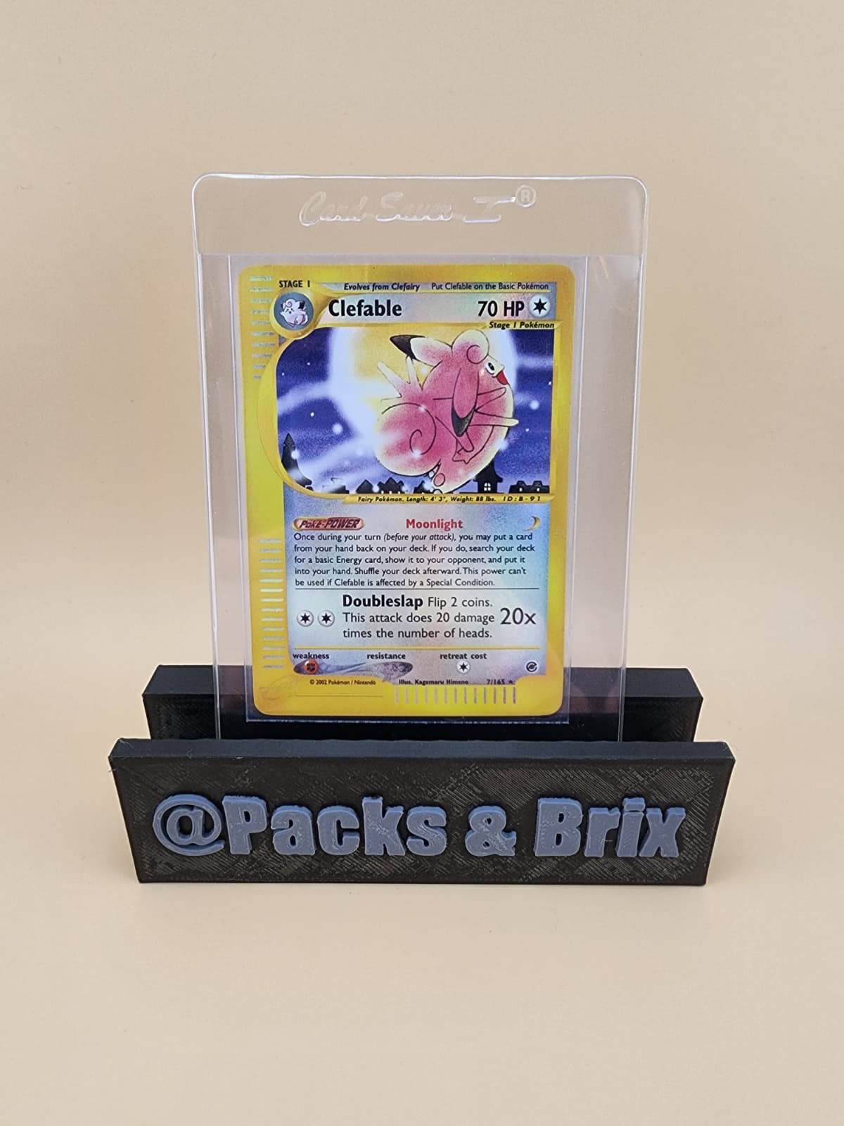 Clefable 007/165 Expedition Base Set Holo Lightly Played (LP)