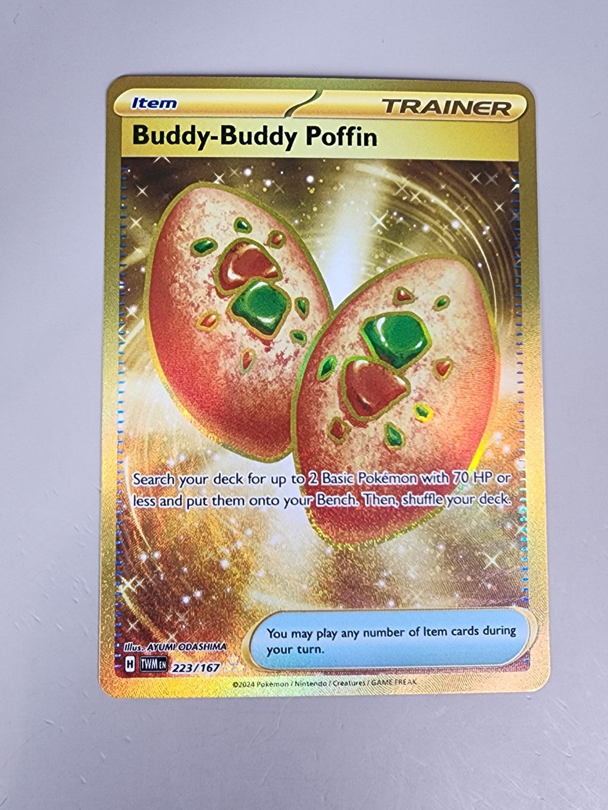Buddy-Buddy Poffin 223/167 Sv06: Twilight Masquerade Holo NM