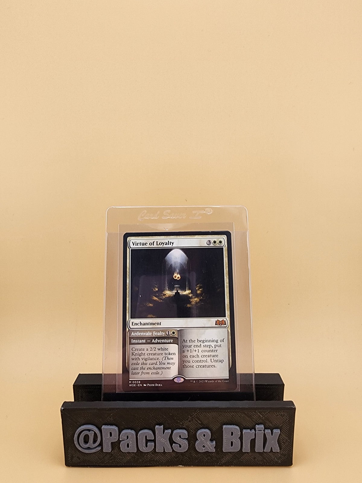 Virtue of Loyalty Wilds of Eldraine Regular NM