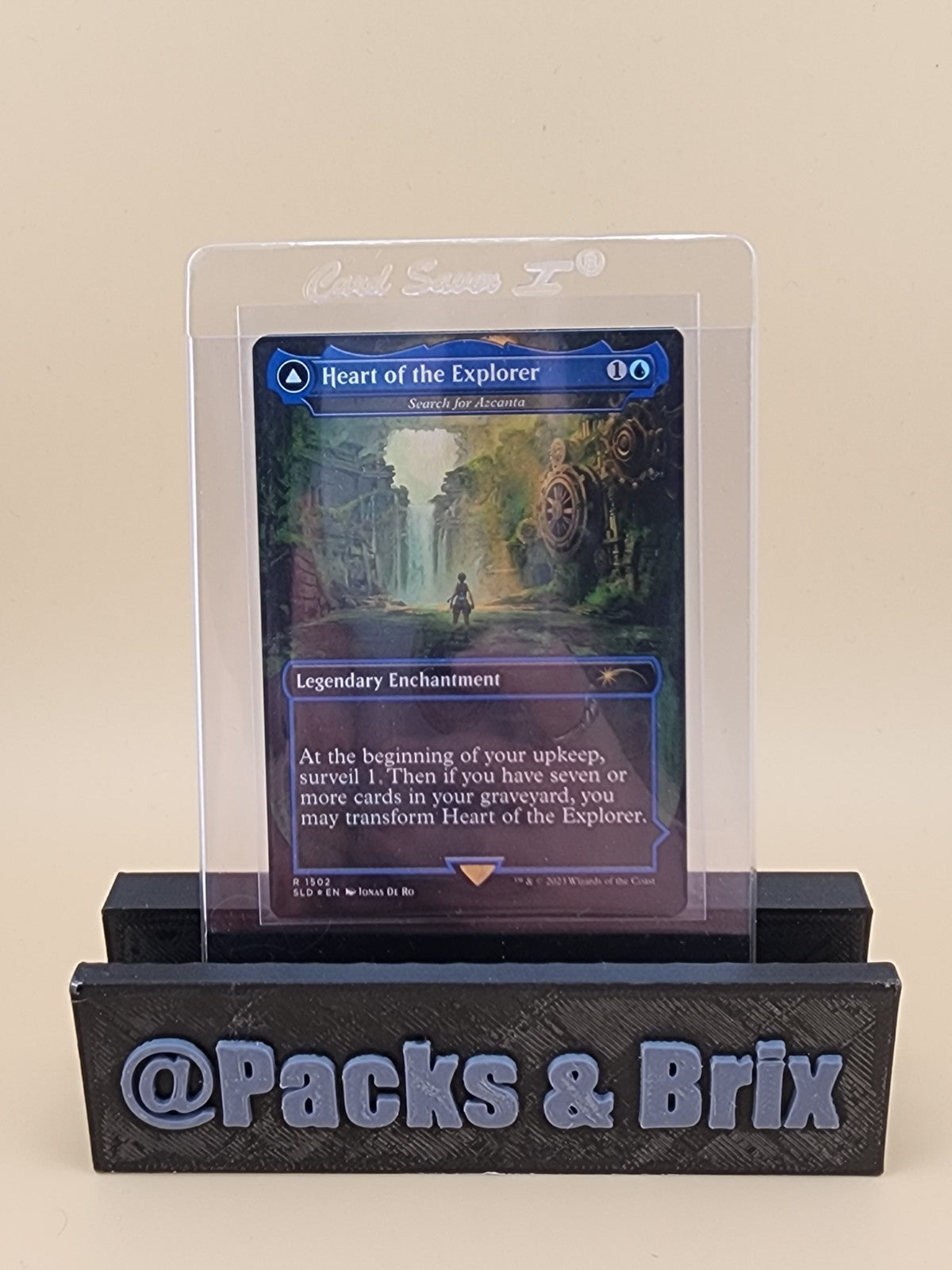 Heart of the Explorer - Search for Azcanta Secret Lair Drop Foil Near Mint NM