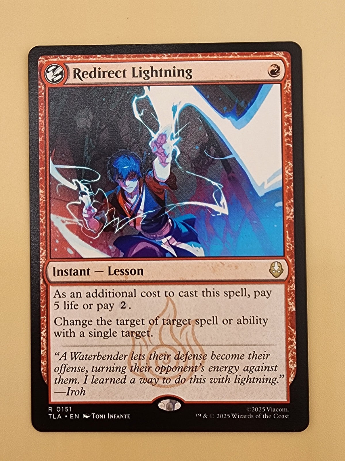 Redirect Lightning Avatar: The Last Airbender Regular 0151