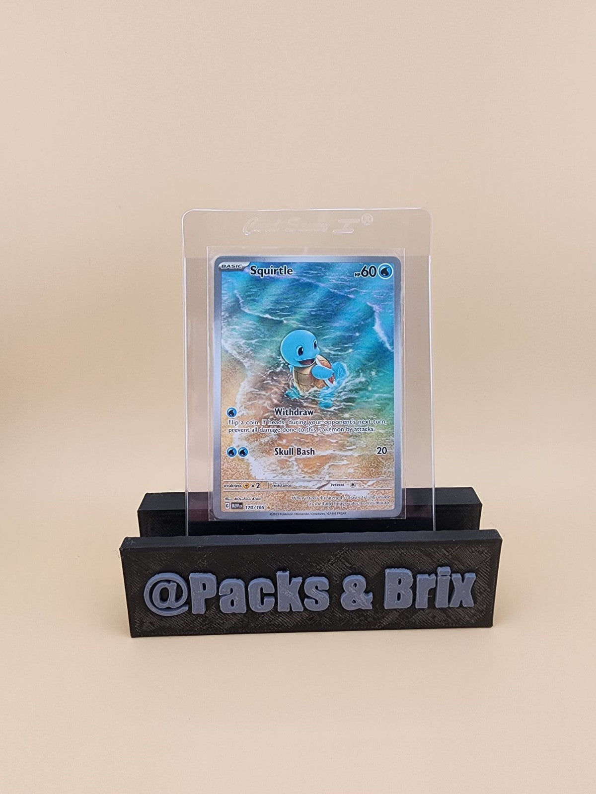 Squirtle 170/165 Sv: Scarlet & Violet 151 Holo Near Mint (NM)