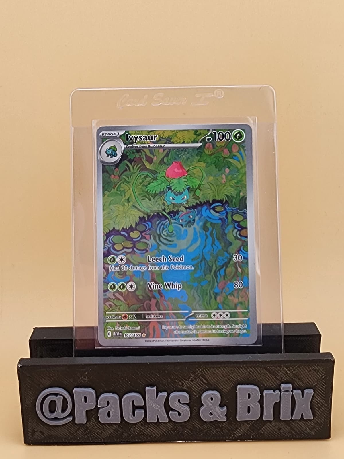 Ivysaur 167/165 Sv: Scarlet & Violet 151 Holo Lightly PLayed LP