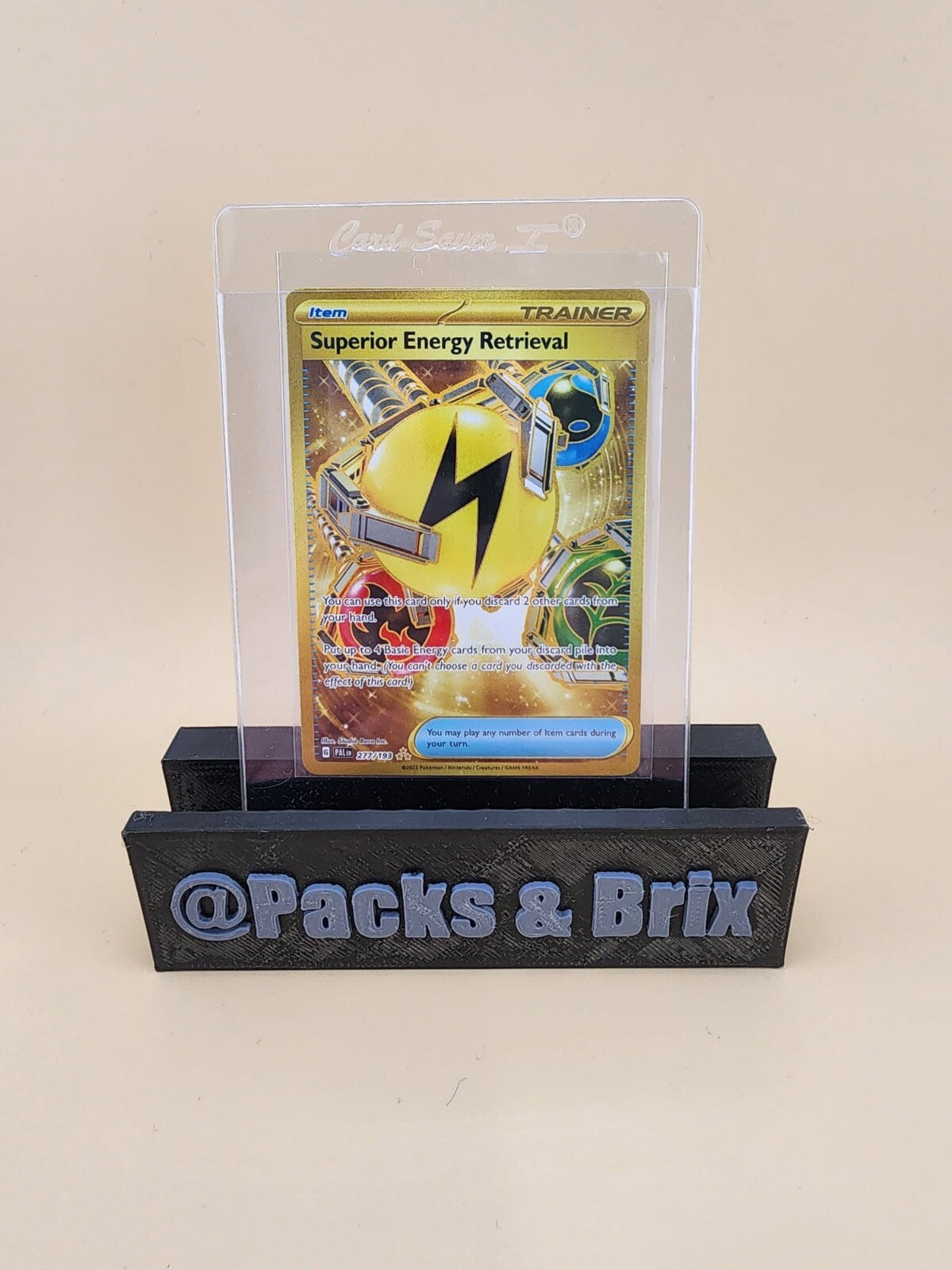 Superior Energy Retrieval 277/193 Sv02: Paldea Evolved Holo Near Mint (NM)