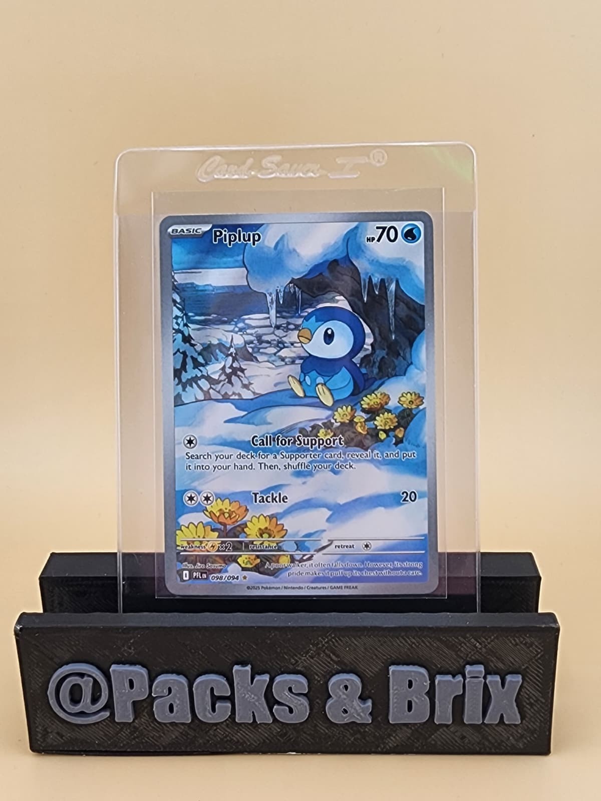 Piplup 098/094 Me02: Phantasmal Flames Holo Near Mint (NM)