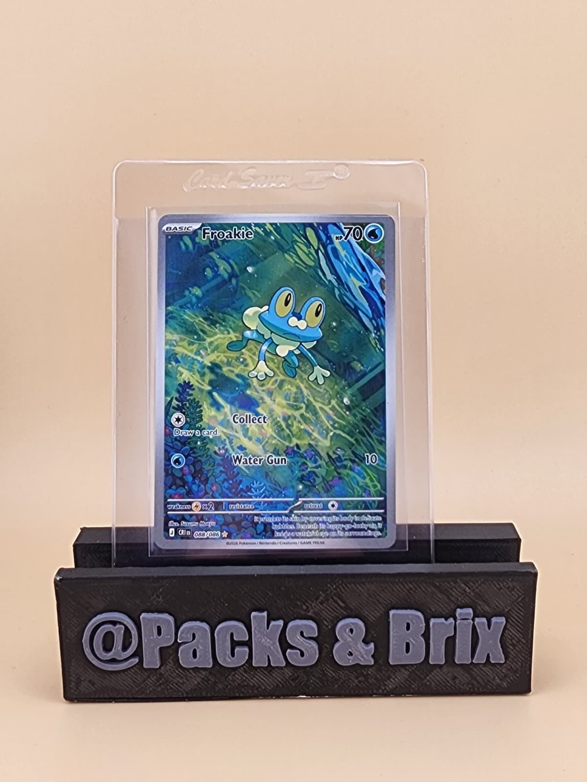 Froakie 088/086 Me04: Chaos Rising Holo Near Mint NM