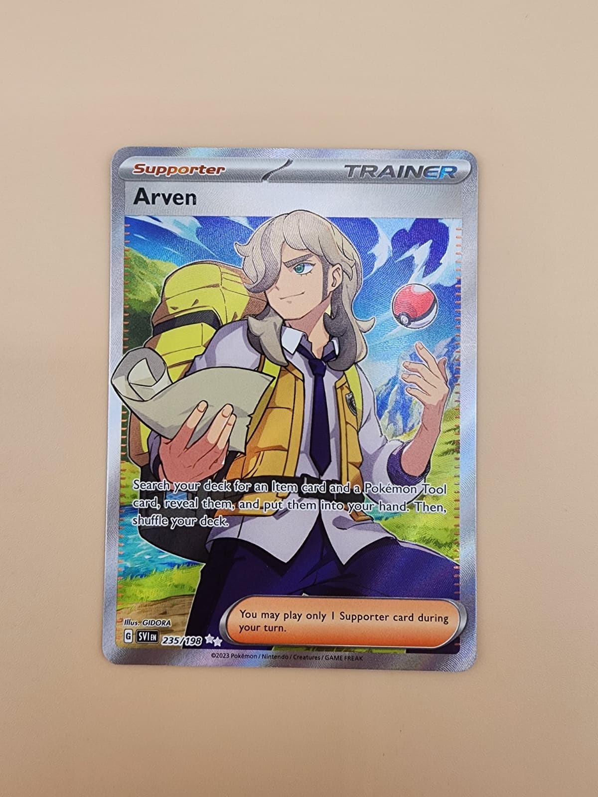 Arven 235/198 SV01: Scarlet & Violet Base Set Holo Near Mint (NM)