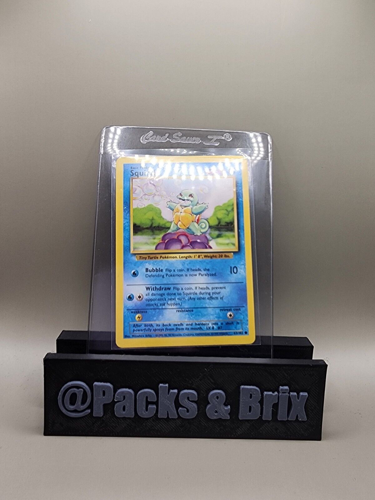 Squirtle 063/102 Base Set Regular LP