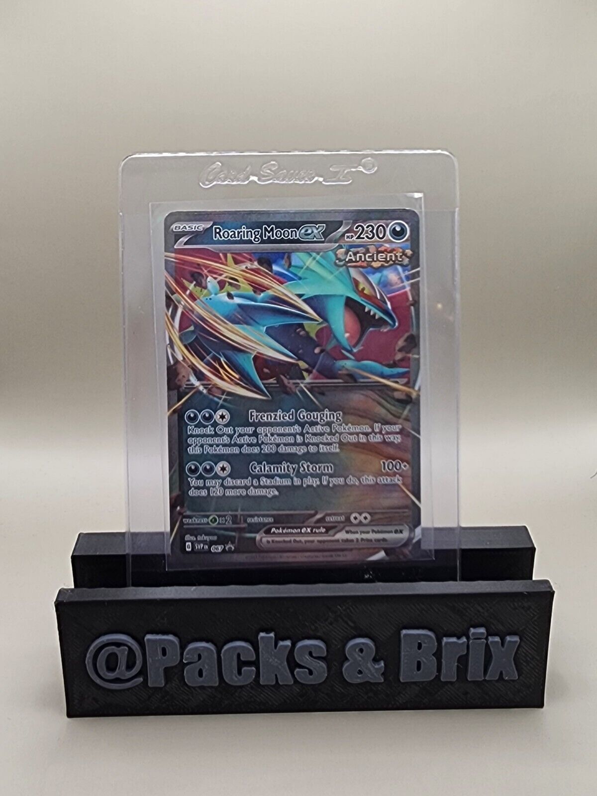 Roaring Moon ex 067 Sv: Scarlet & Violet Promo Cards Holo