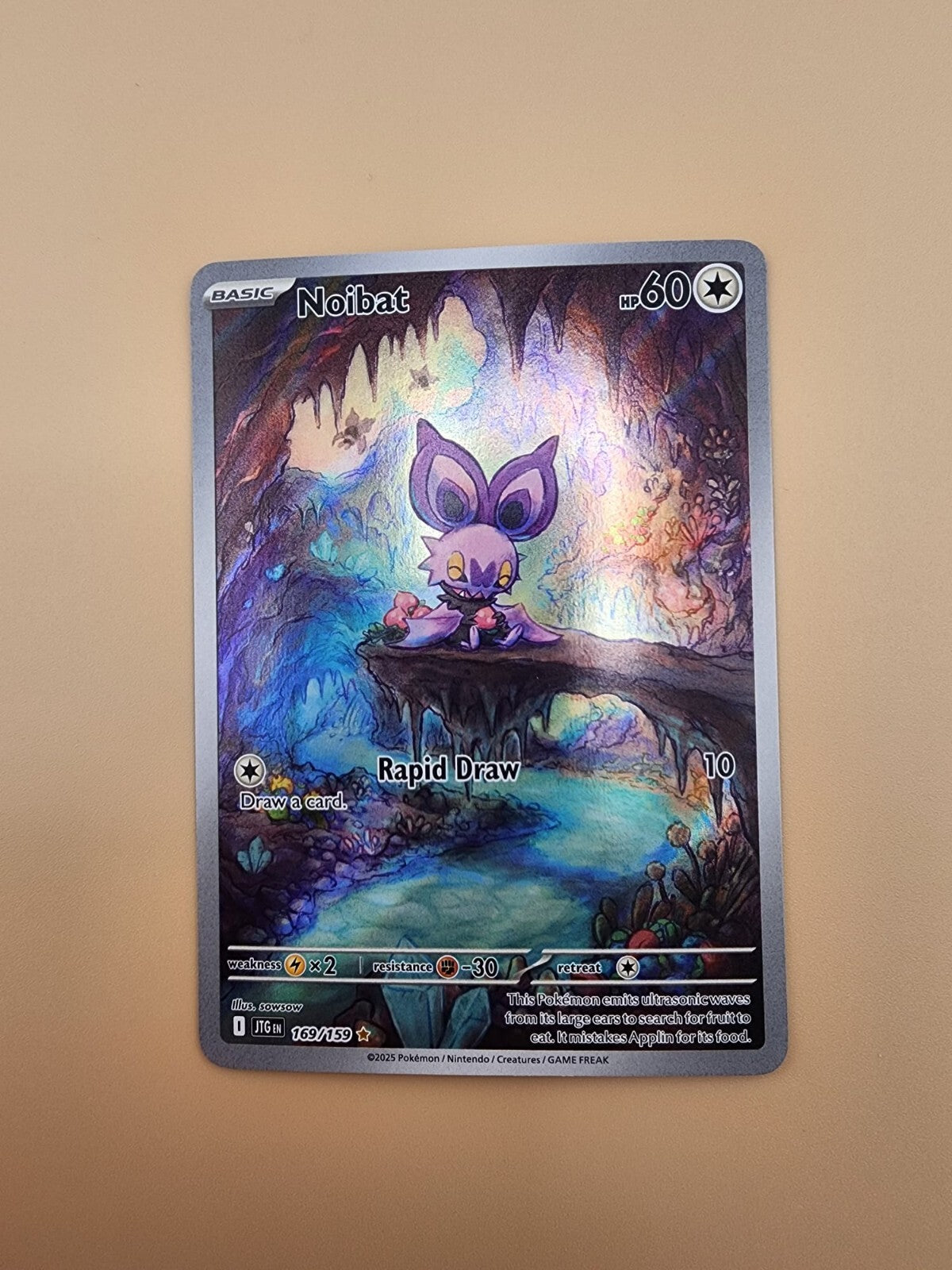 Noibat 169/159 Sv09: Journey Together Holo Near Mint (NM)