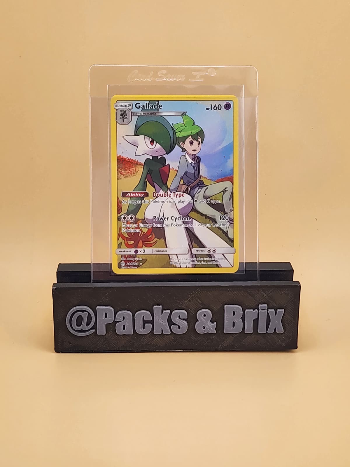 Gallade (Secret) 244/236 Sm-Cosmic Eclipse Holo Near MInt NM