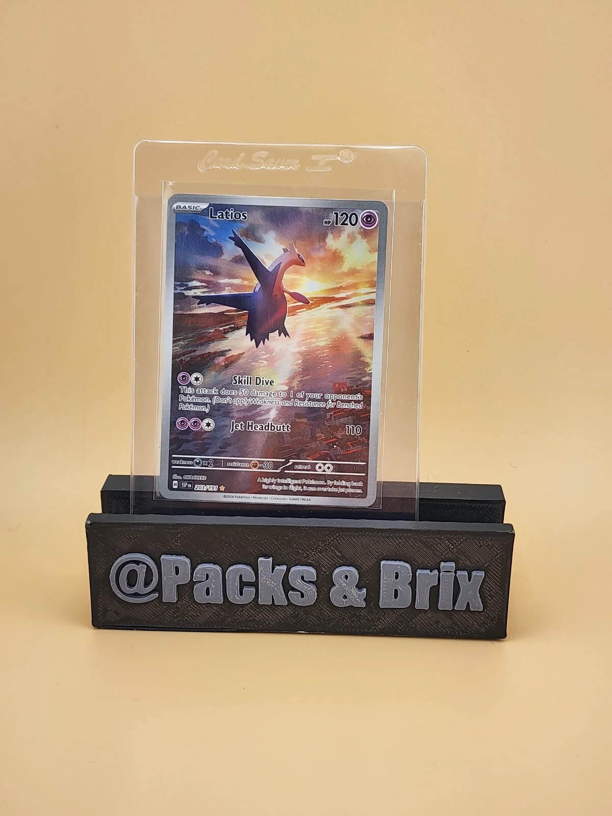 Latios 203/191 Sv08: Surging Sparks Holo Near Mint NM