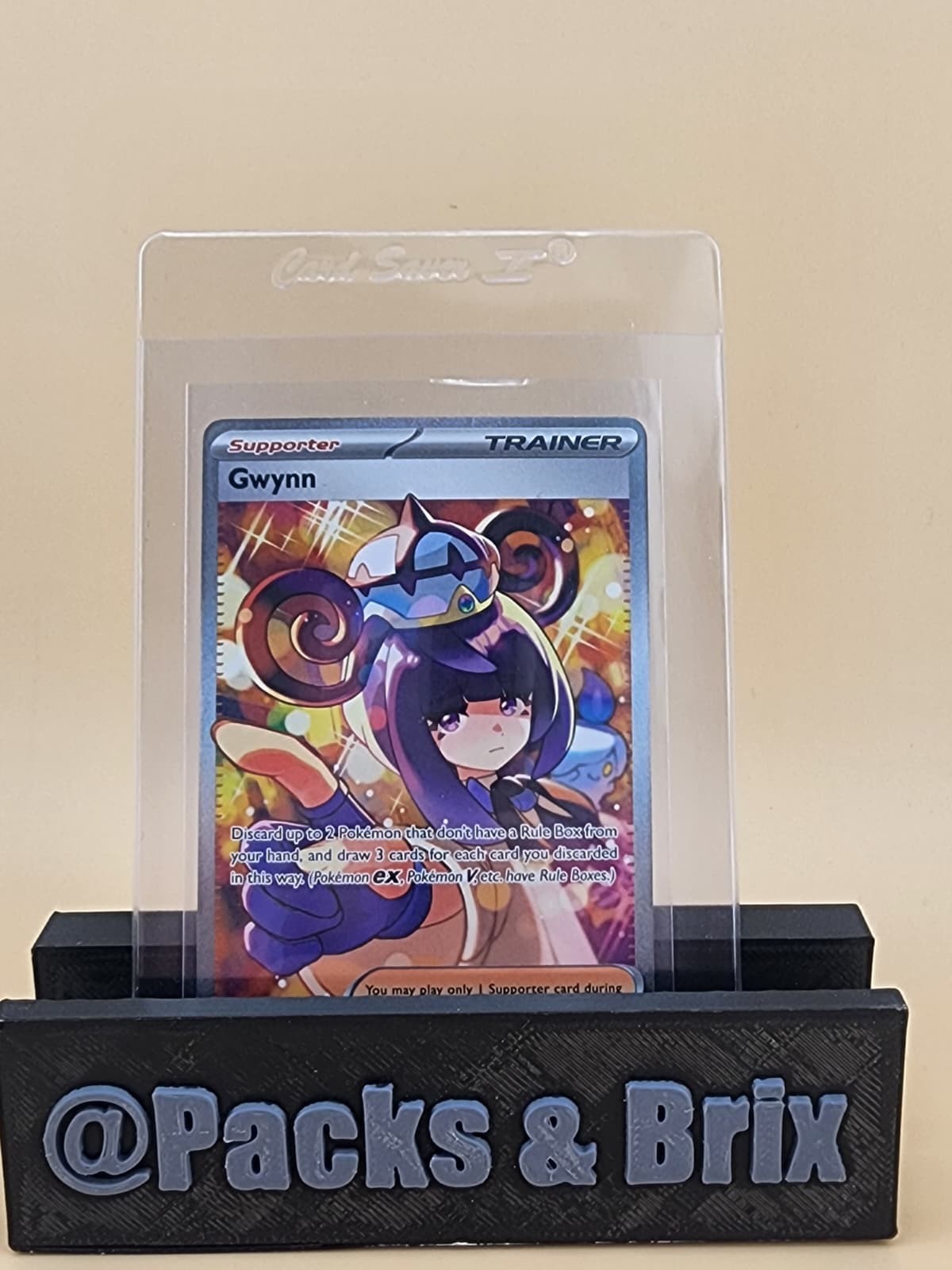 Gwynn 119/084 Me05: Pitch Black Holo Near Mint NM