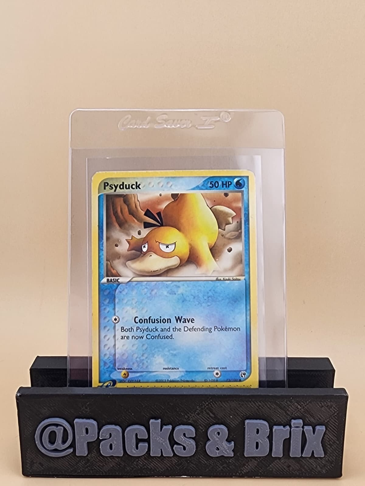 Psyduck 73/100 EX Sandstorm Regular Heavily Played HP