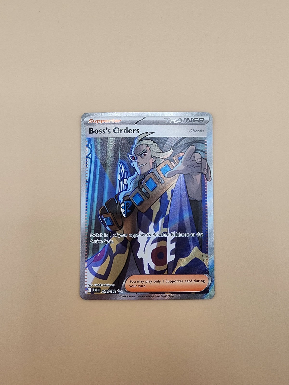 Boss's Orders 248/193 Sv02: Paldea Evolved Holo MP