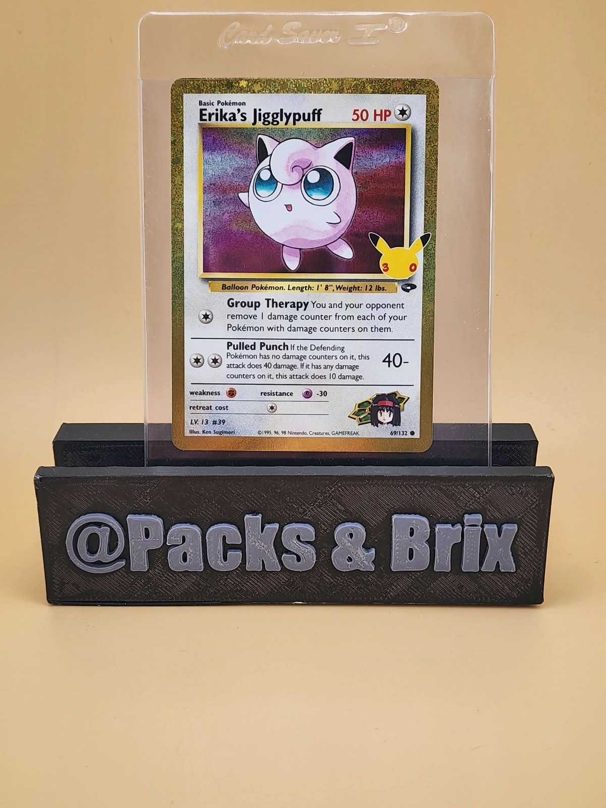 Erika's Jigglypuff 69/132 Me: 30th Celebration: Classic Collection Near MInt NM