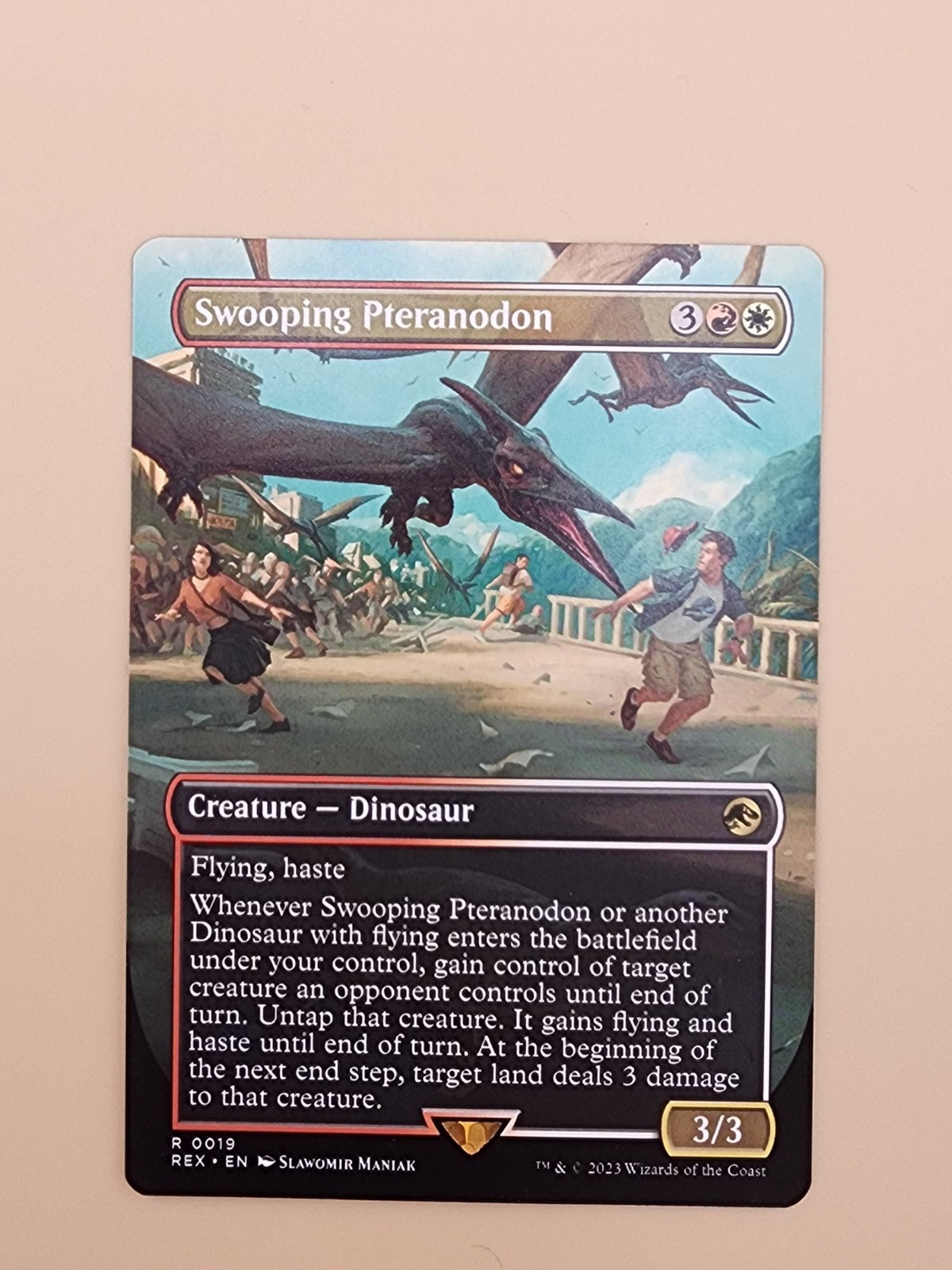 Swooping Pteranodon (Borderless) Universes Beyond: Jurassic NM