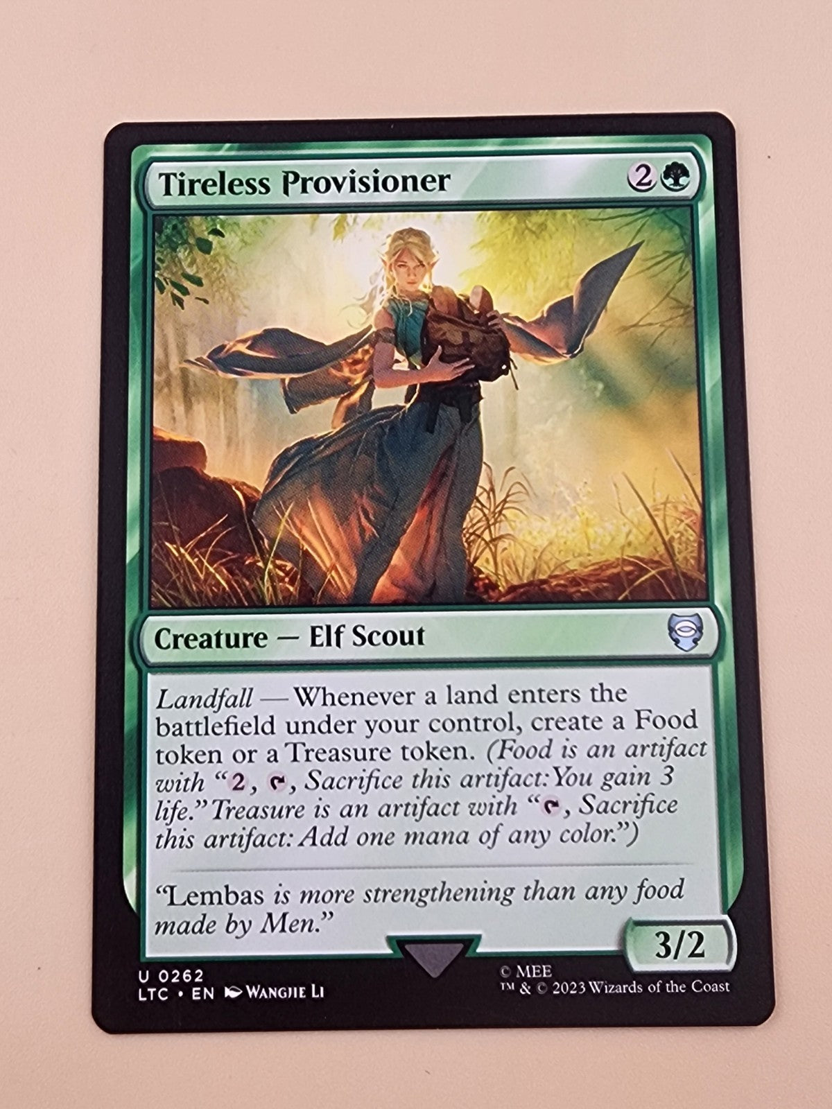 Tireless Provisioner Commander: the Lord of the Rings: Tales of Middle-Earth...