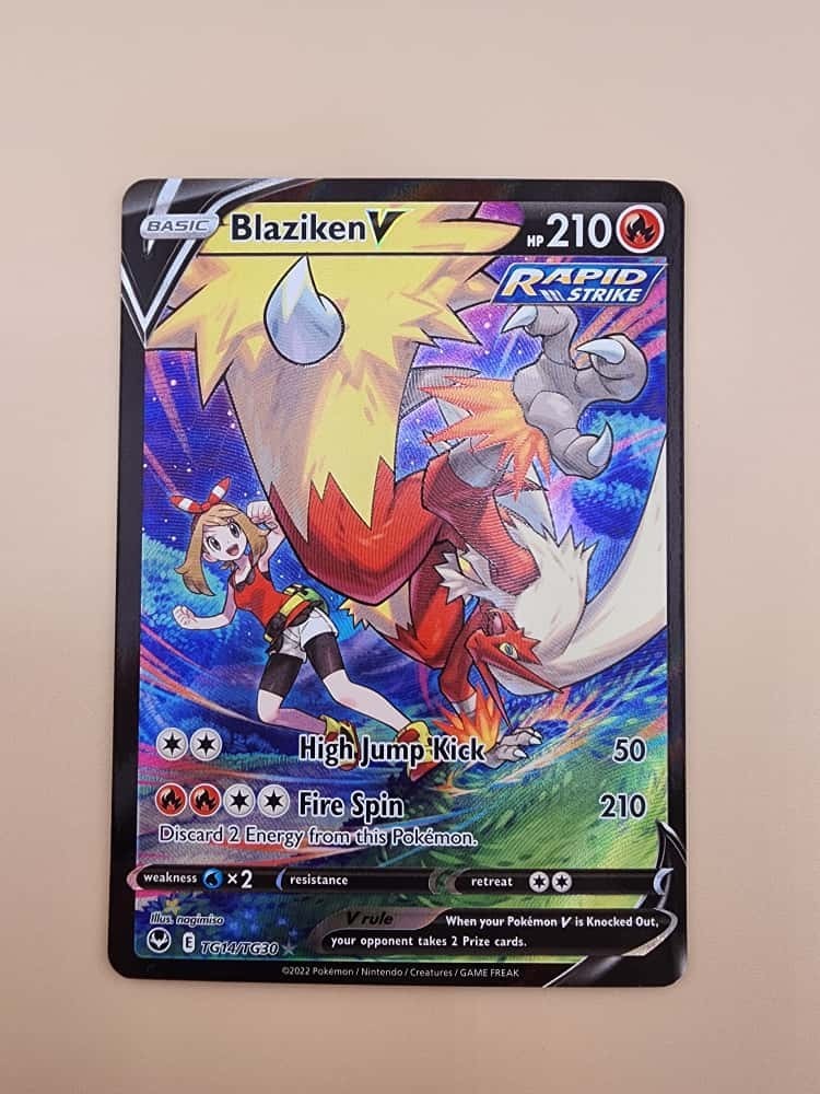 Blaziken V TG14/TG30 Swsh12: Sword & Shield Near Mint (NM)
