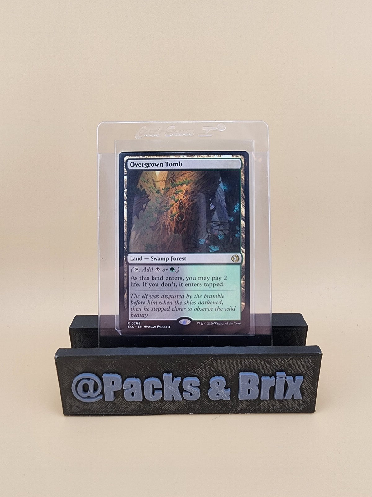 MTG ECL R Overgrown Tomb #266 NM