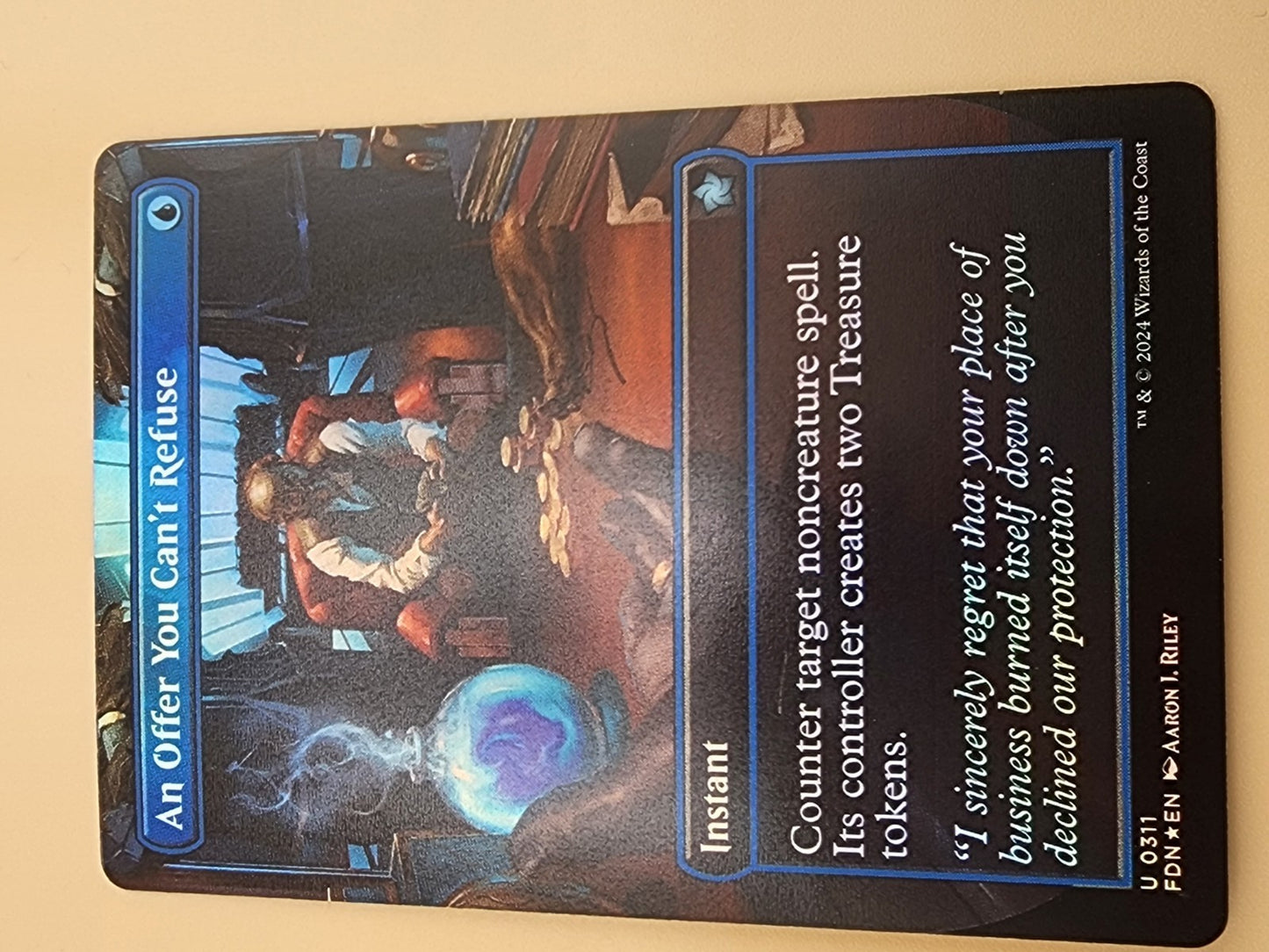 An Offer You Can't Refuse (Borderless) Foundations Regular NM