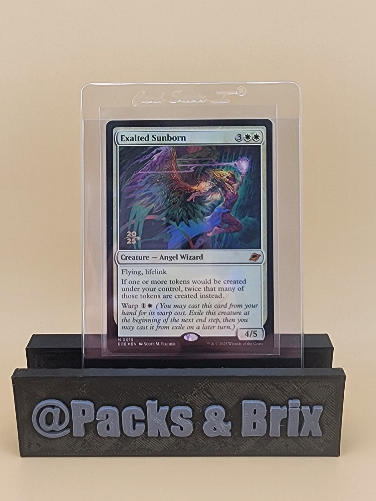Magic The Gathering Exalted Sunborn Edge of Eternities PreRelease Foil NM