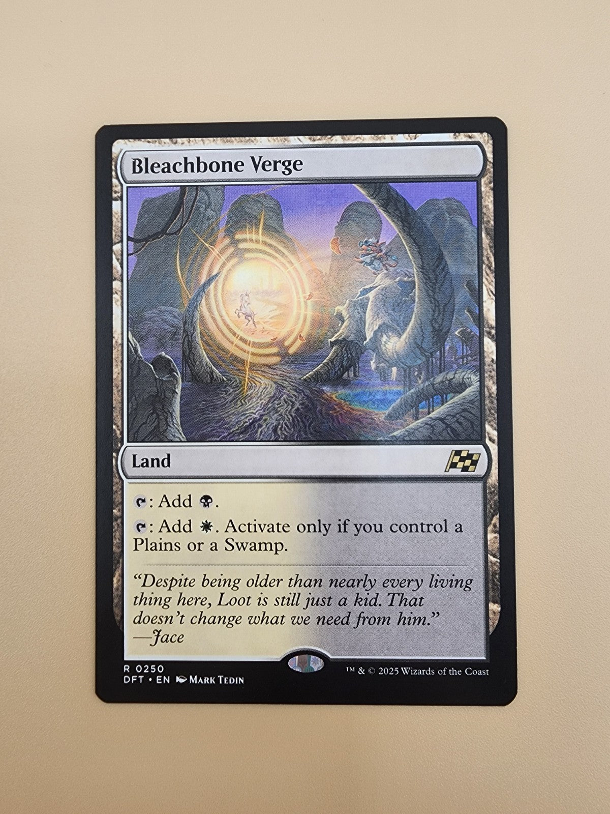 Magic: The Gathering Bleachbone Verge Non-Foil DFT 0250 