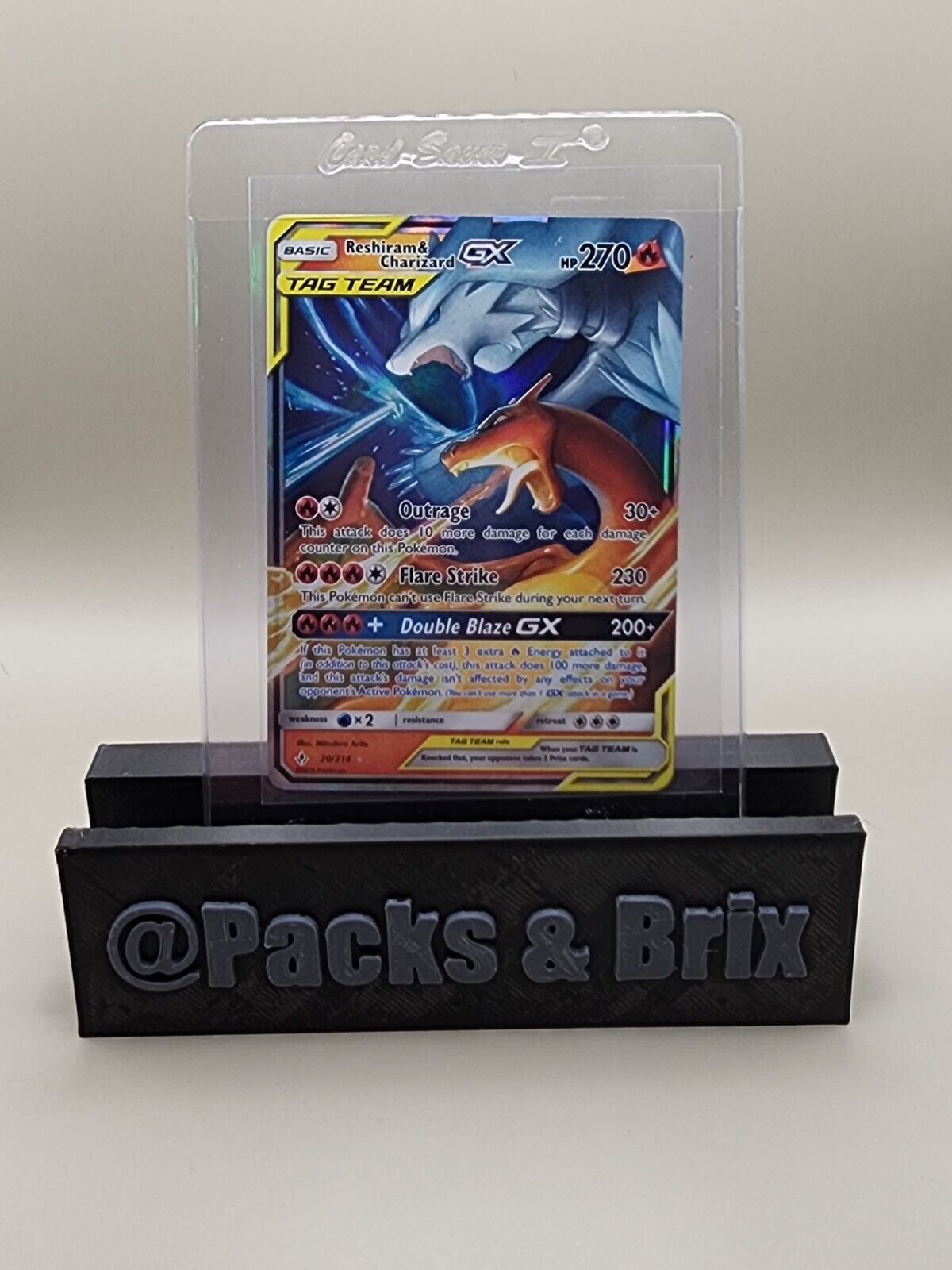 Reshiram & Charizard GX 20/214 Sm-Unbroken Bonds Holo