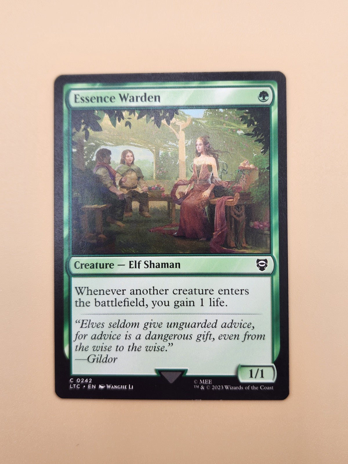 Essence Warden Commander: the Lord of the Rings: Tales of Middle-Earth Regular