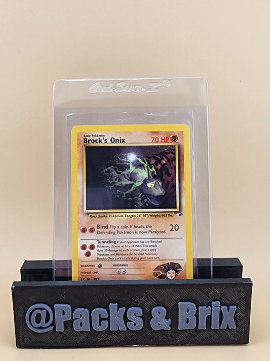 Brock's Onix 021/132 Gym Heroes Regular Lightly Played (LP)