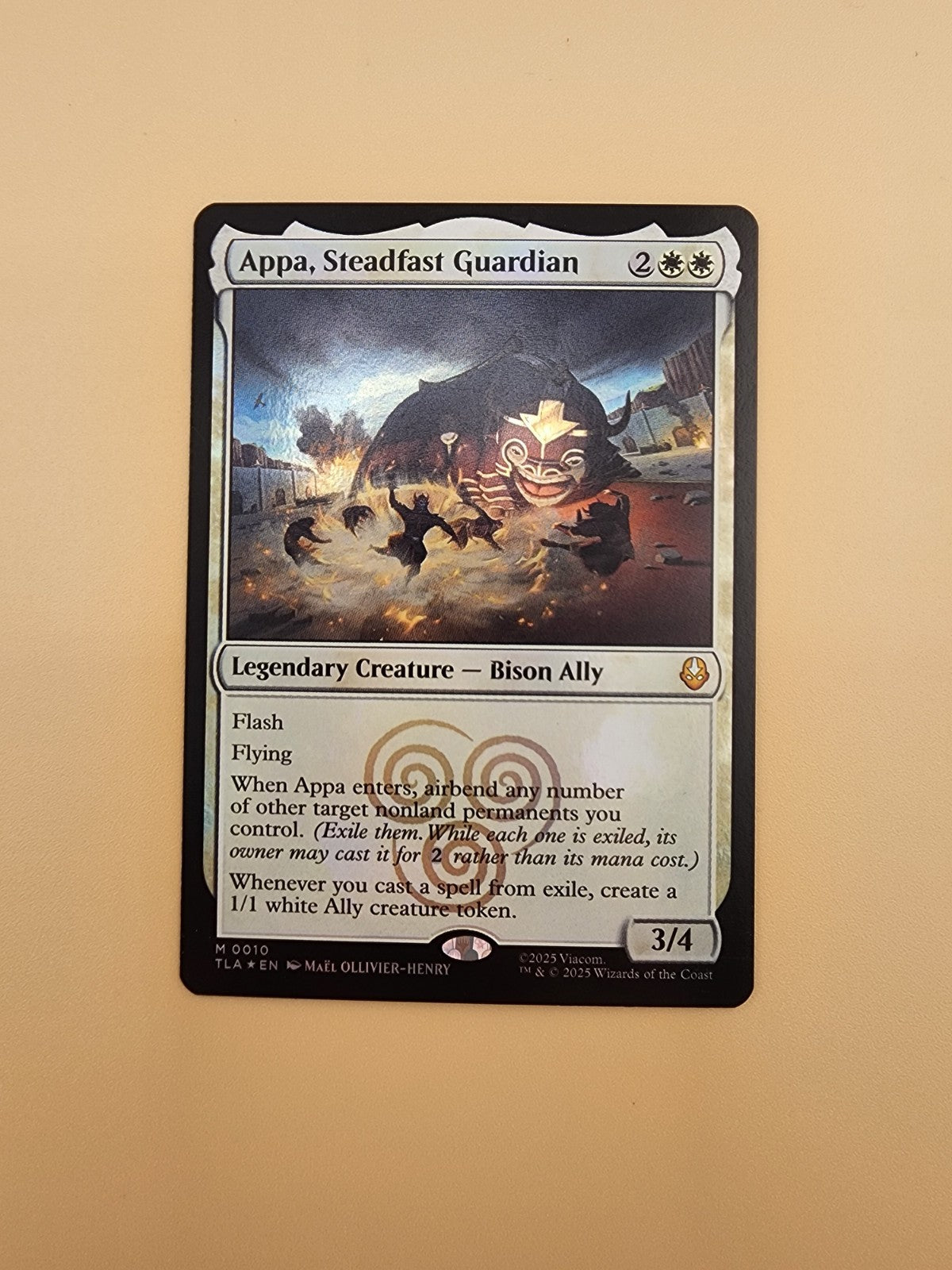 Appa, Steadfast Guardian Avatar: The Last Airbender Foil NM