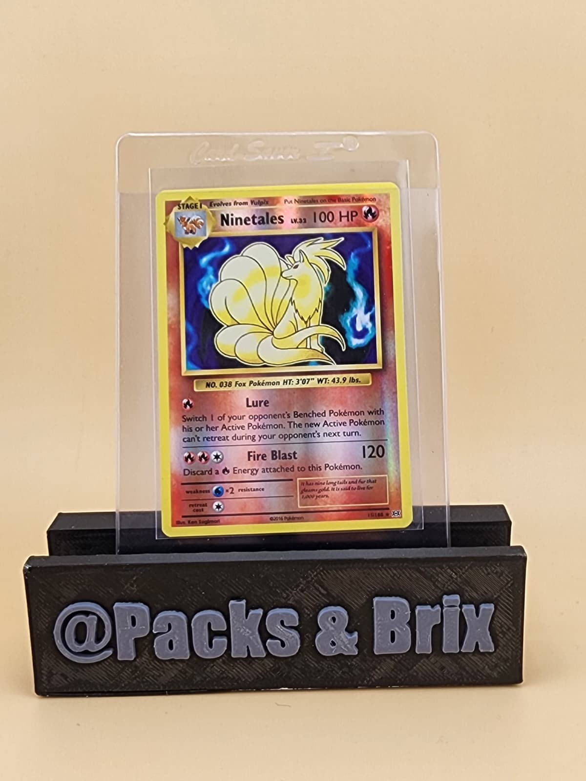 Ninetales 15/108 Evolutions Holo Near Mint NM
