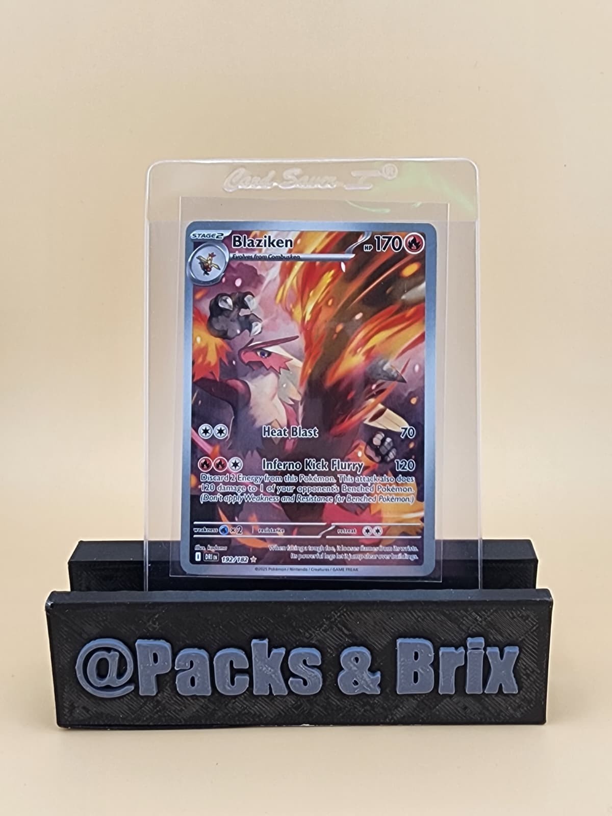 Blaziken 192/182 Sv10: Destined Rivals Holo Near Mint (NM)